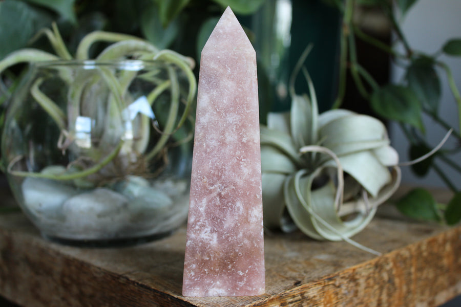 Pink amethyst tower 7