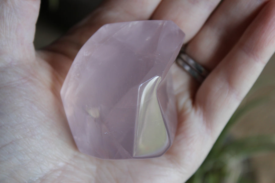 Rose quartz free form from Mozambique 4 sale