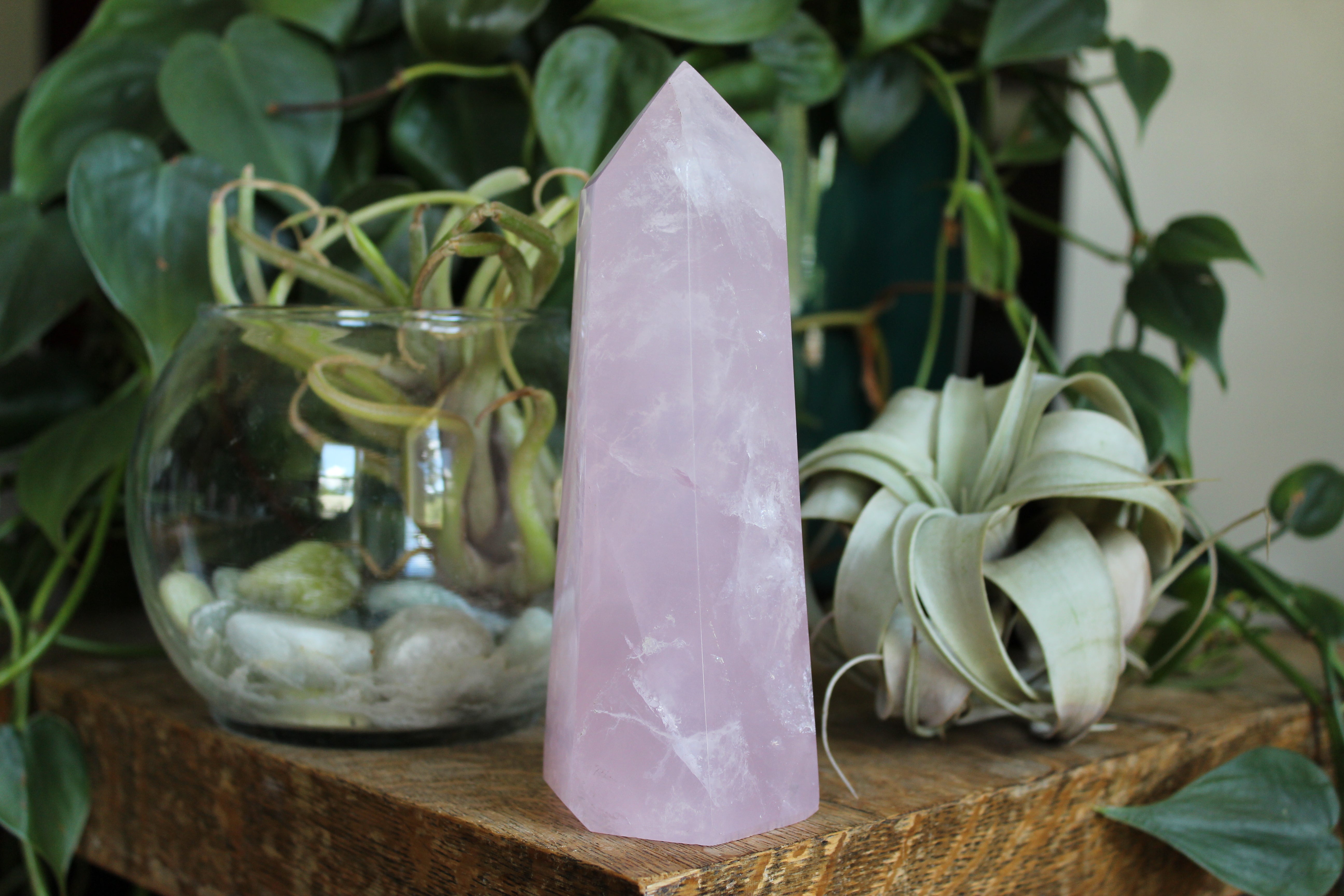 Rose quartz tower 16