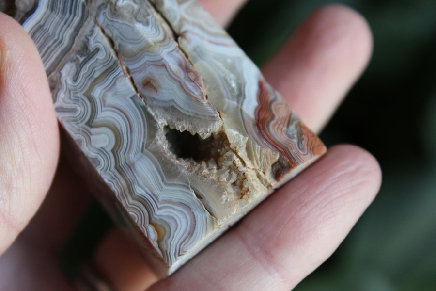 Crazy lace agate tower 5