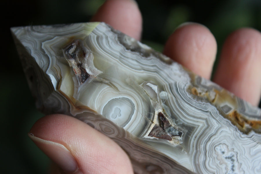 Crazy lace agate tower 5