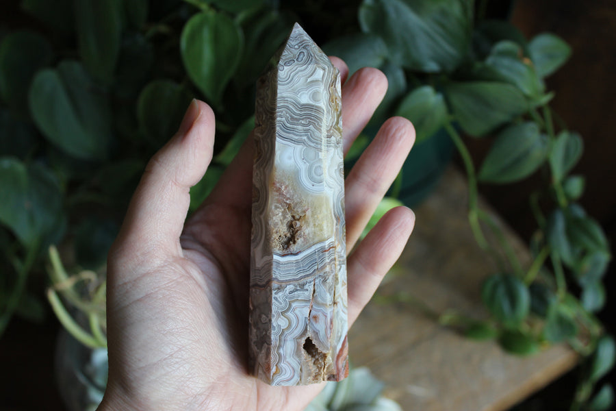 Crazy lace agate tower 5