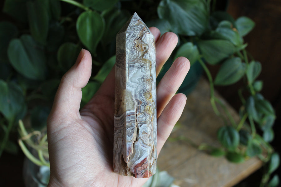 Crazy lace agate tower 5