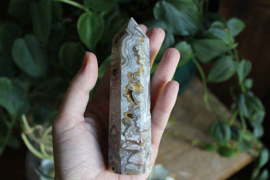 Crazy lace agate tower 5