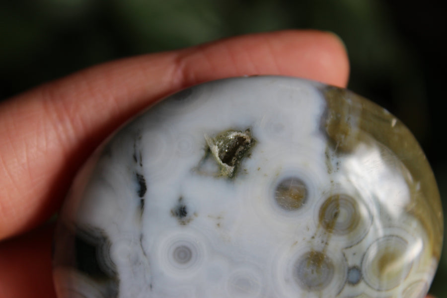 8th vein ocean jasper pocket stone 6