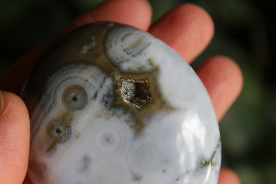 8th vein ocean jasper pocket stone 6