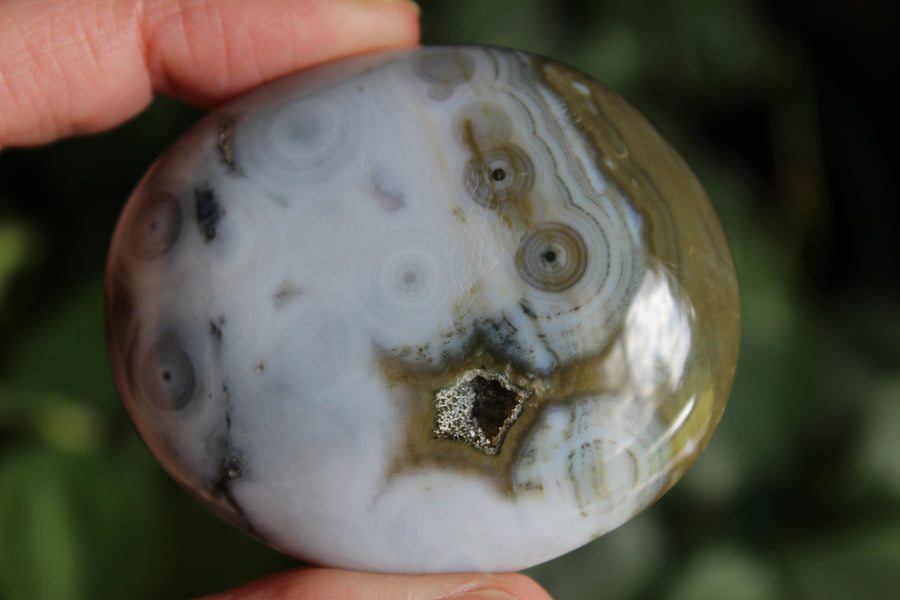 8th vein ocean jasper pocket stone 6