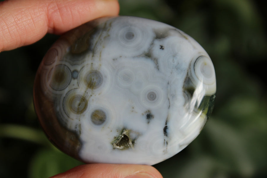 8th vein ocean jasper pocket stone 6