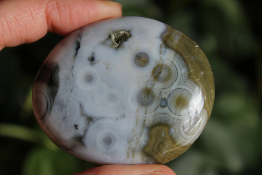 8th vein ocean jasper pocket stone 6