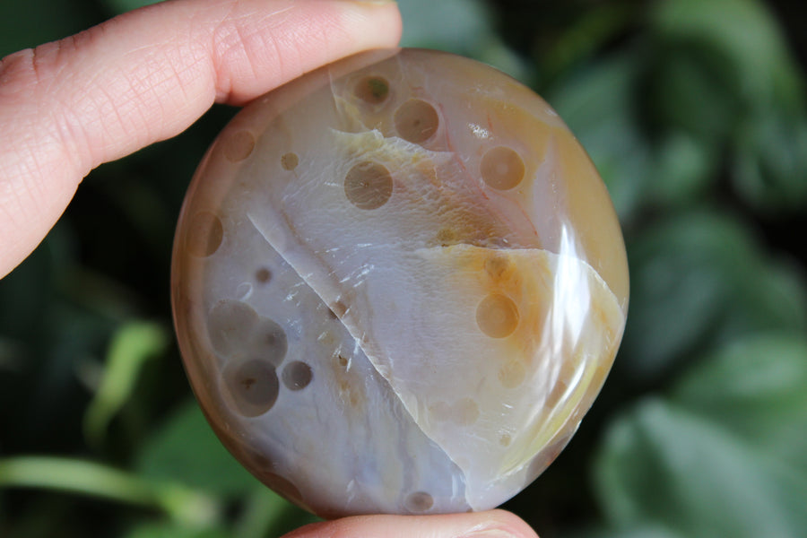 8th vein ocean jasper pocket stone 7