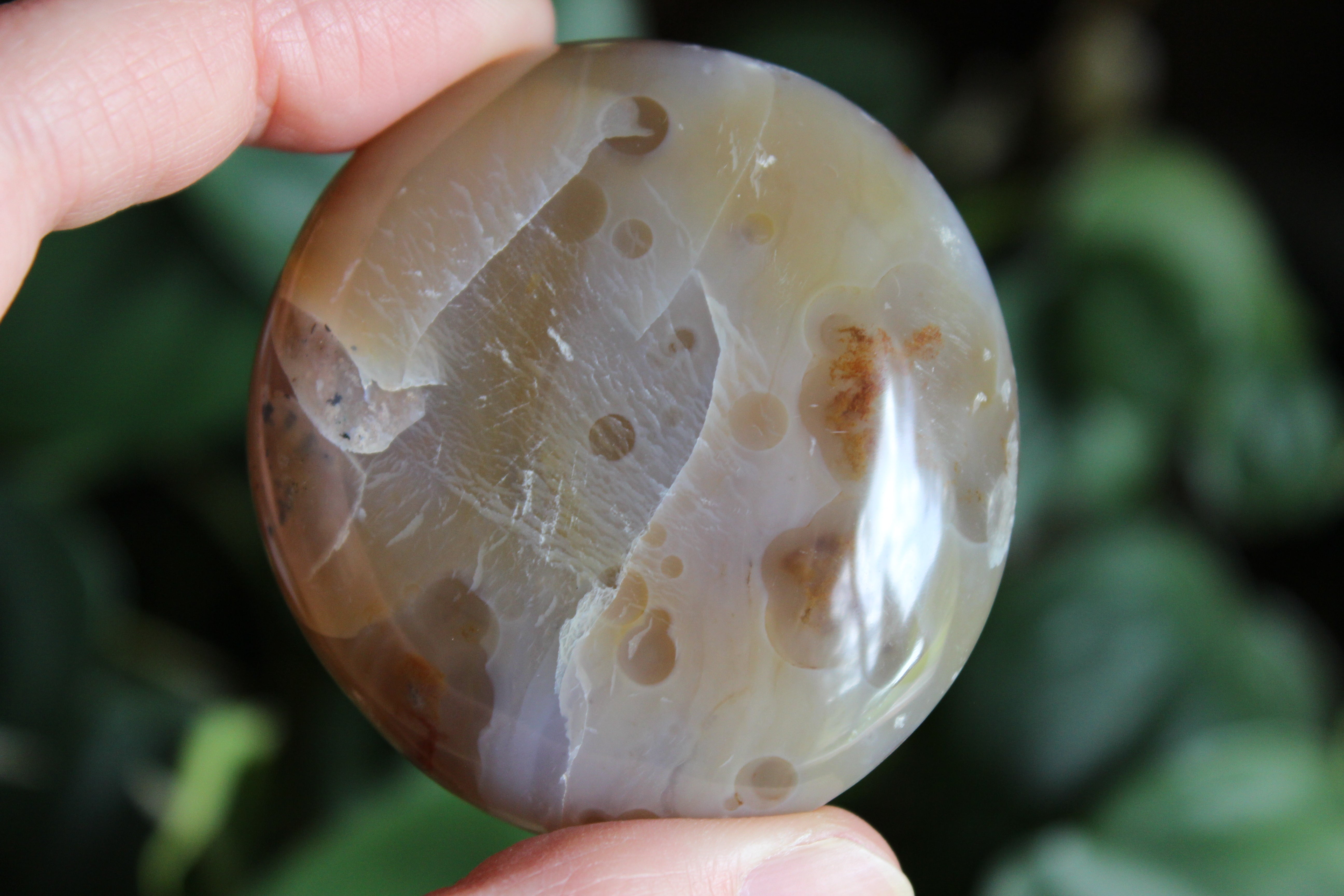 8th vein ocean jasper pocket stone 7