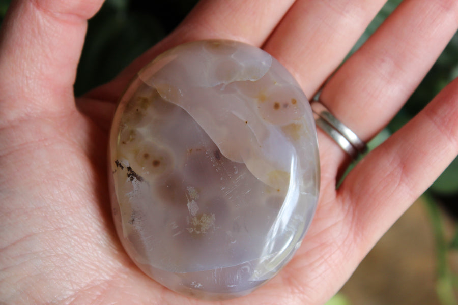 8th vein ocean jasper pocket stone 8