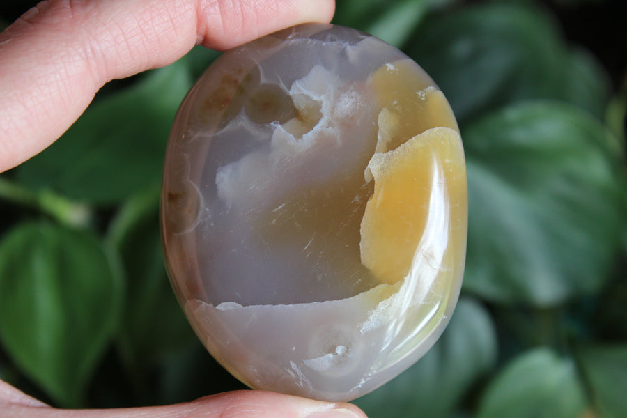 8th vein ocean jasper pocket stone 8