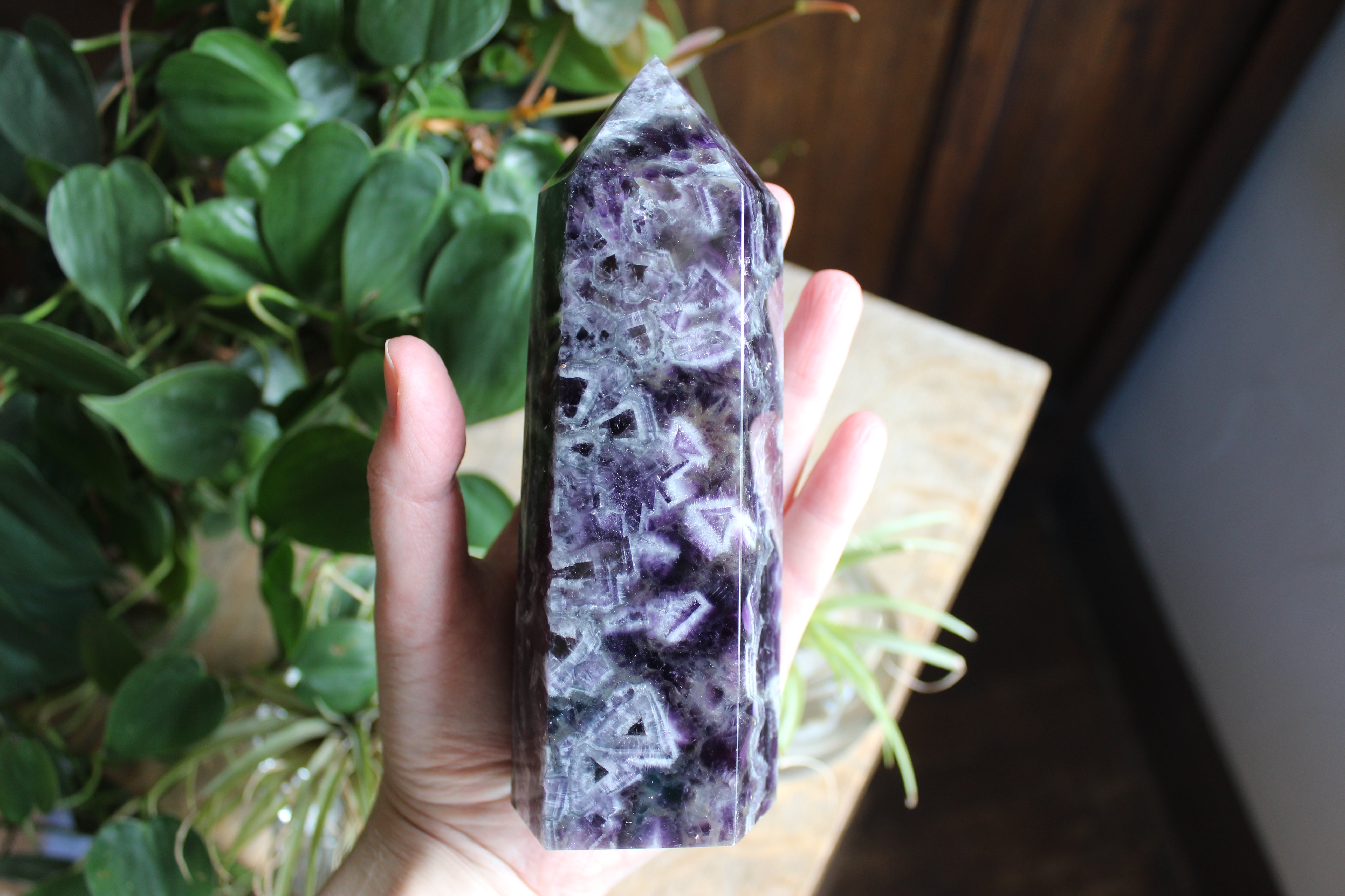 Chevron amethyst tower 2