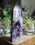 Chevron amethyst tower 4