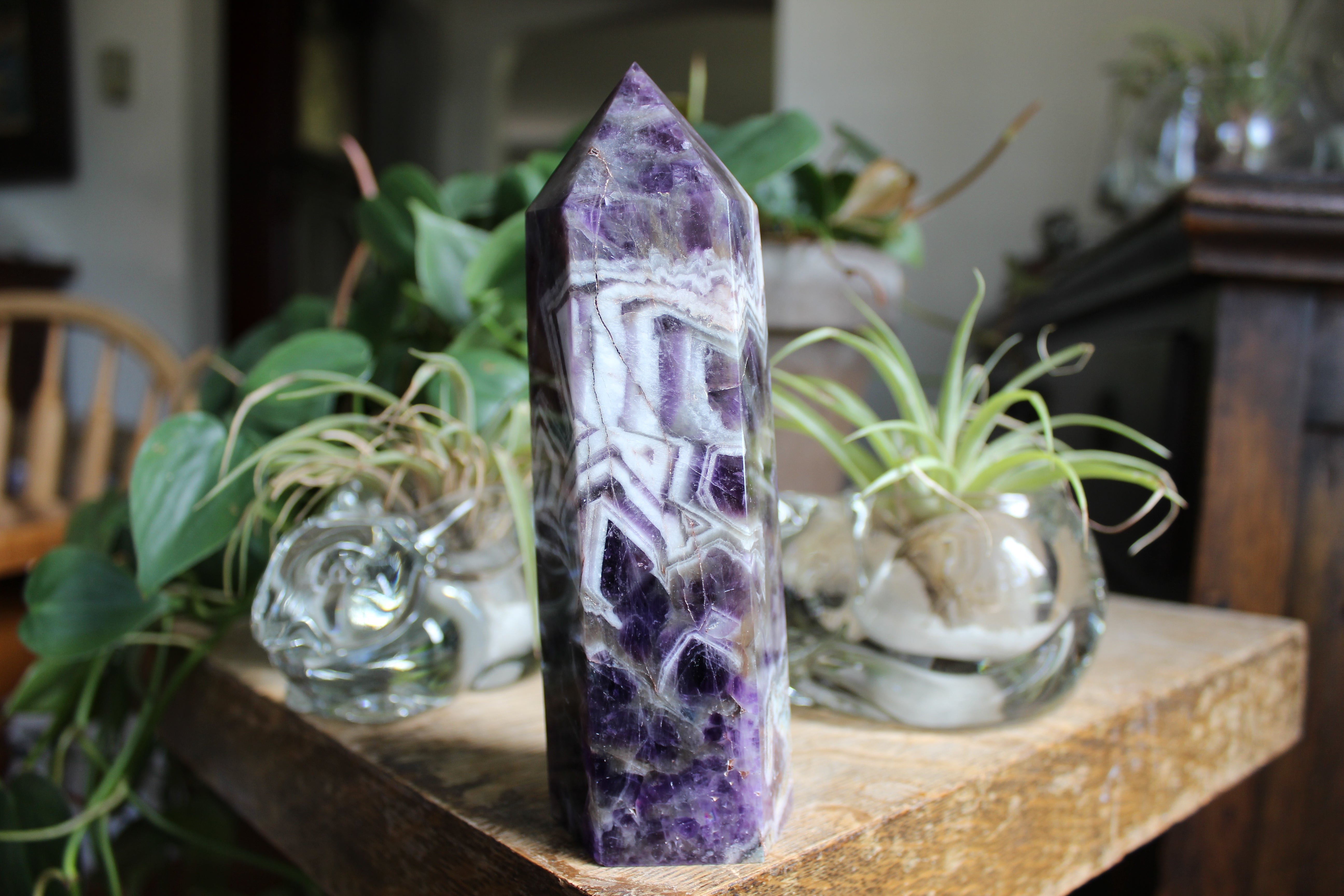 Chevron amethyst tower 4