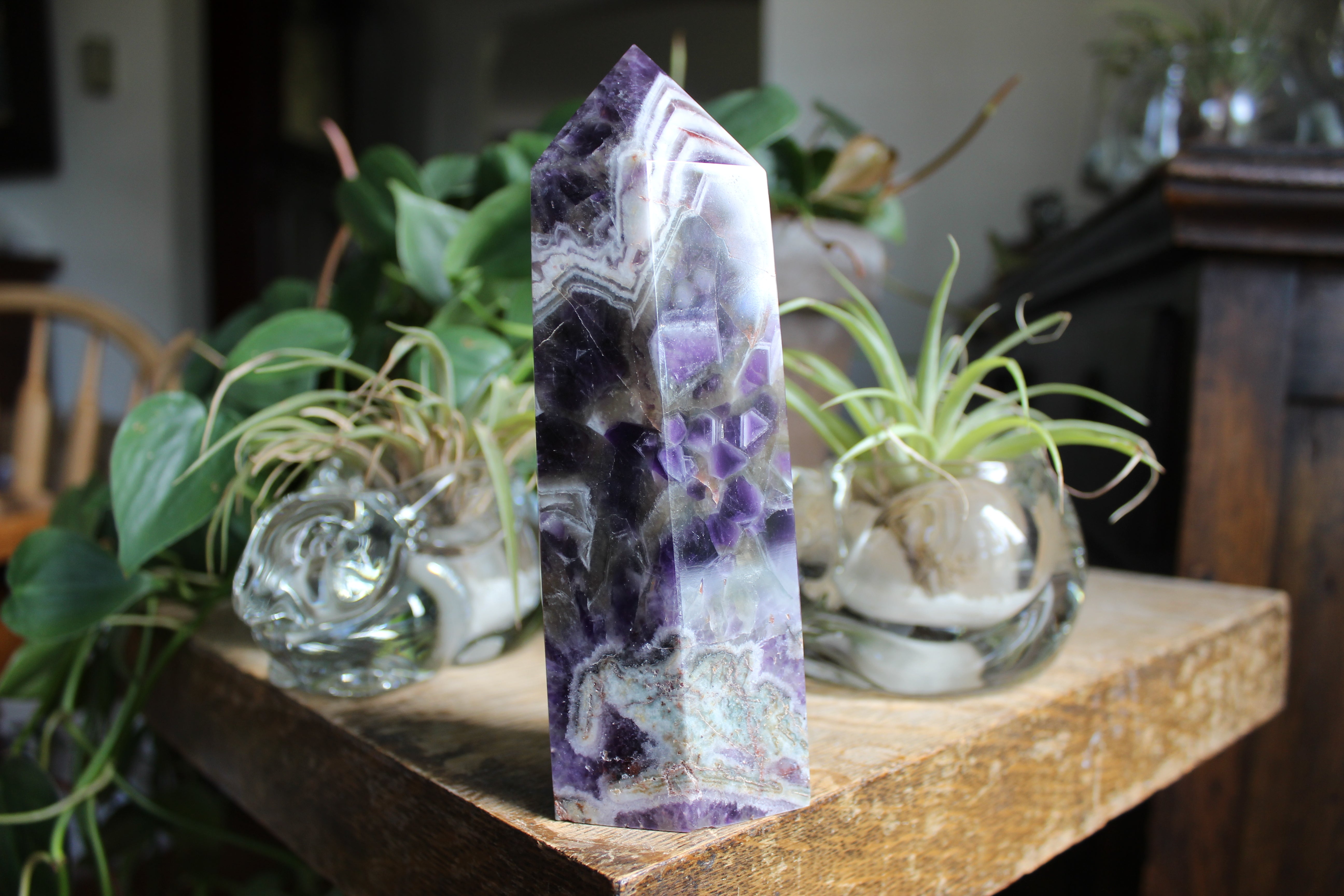 Chevron amethyst tower 4