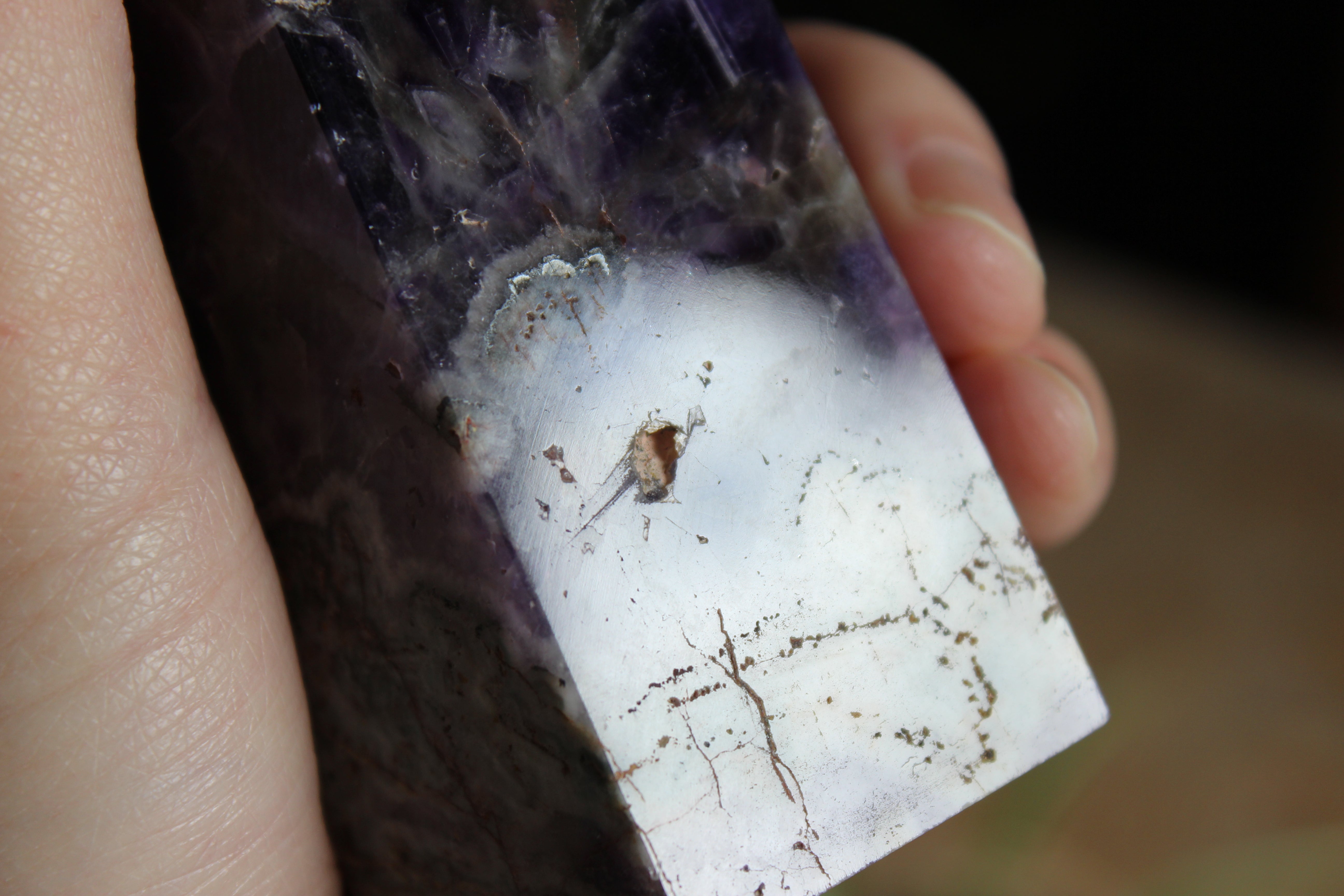 Chevron amethyst tower 4