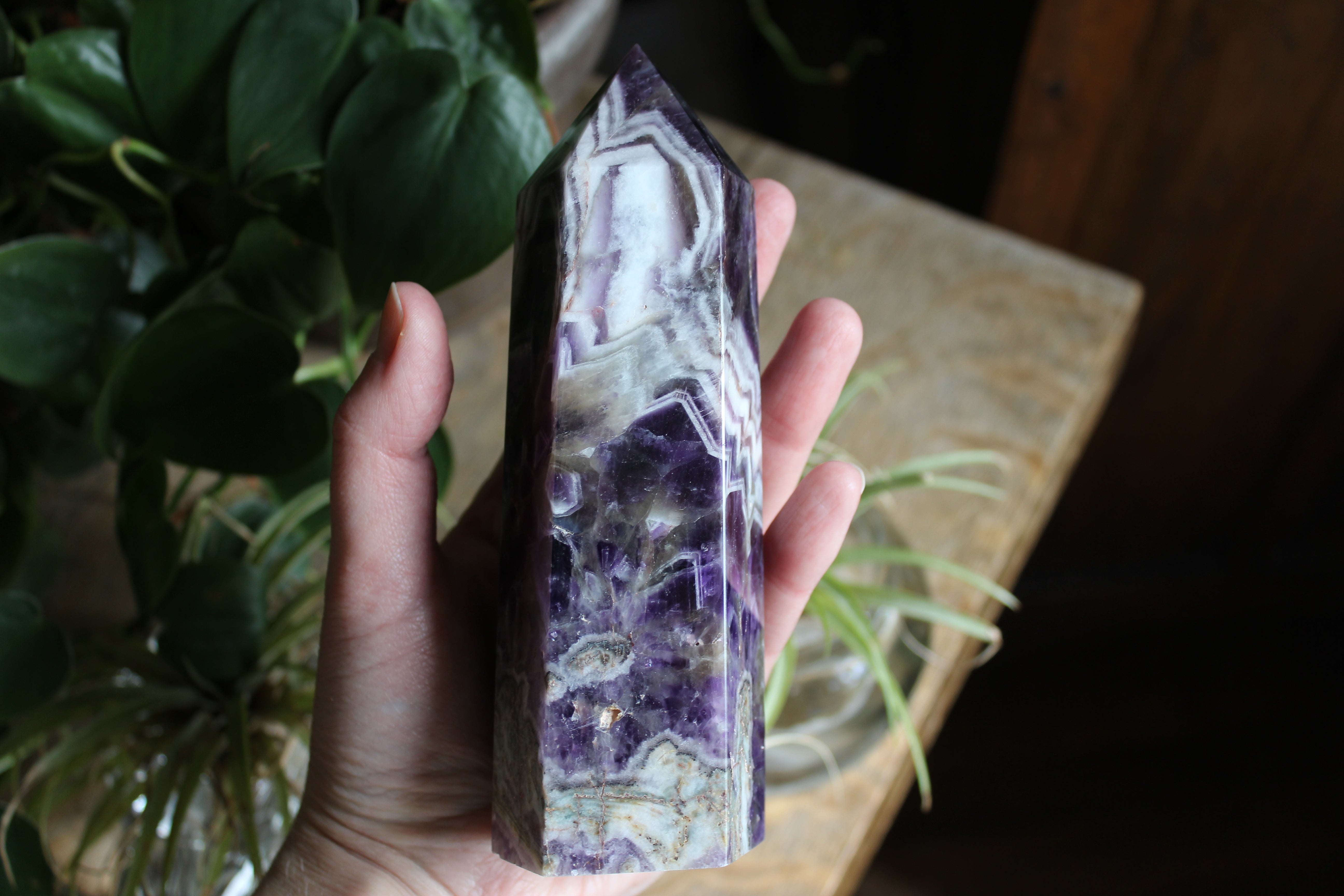 Chevron amethyst tower 4