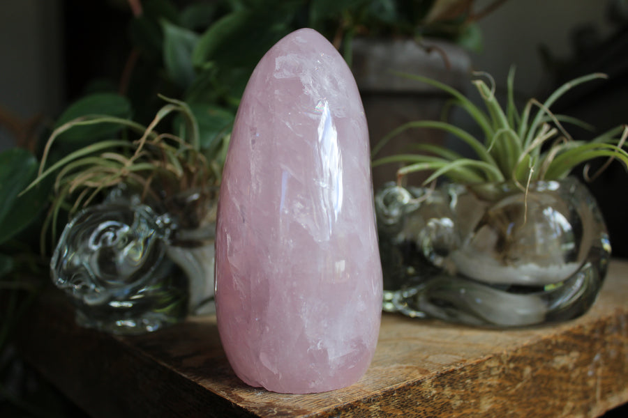 Rose quartz free form 6