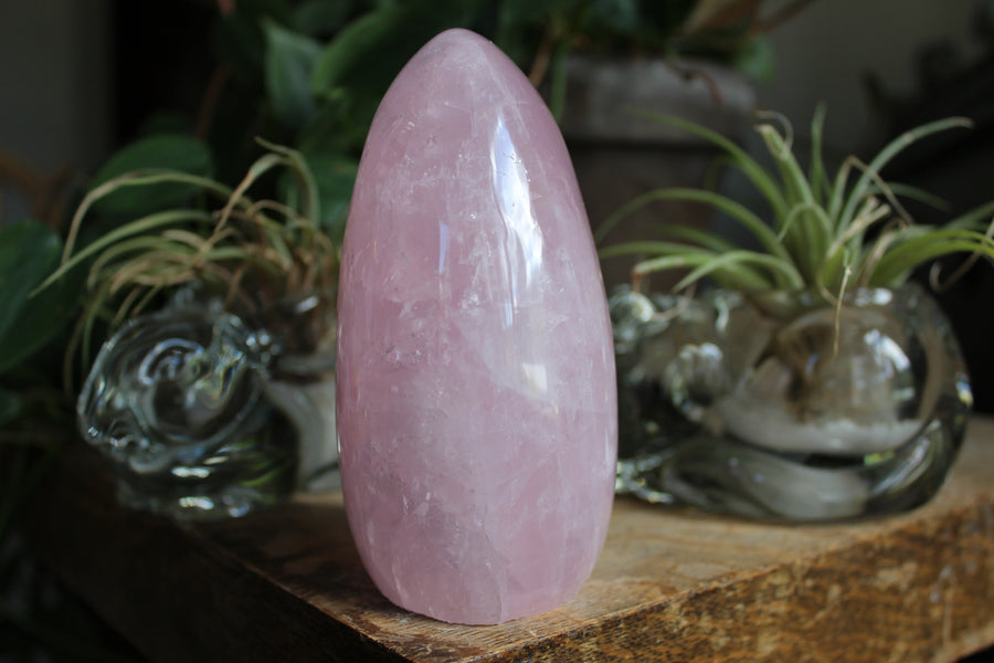 Rose quartz free form 6