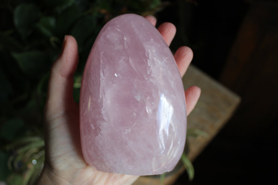Rose quartz free form 6