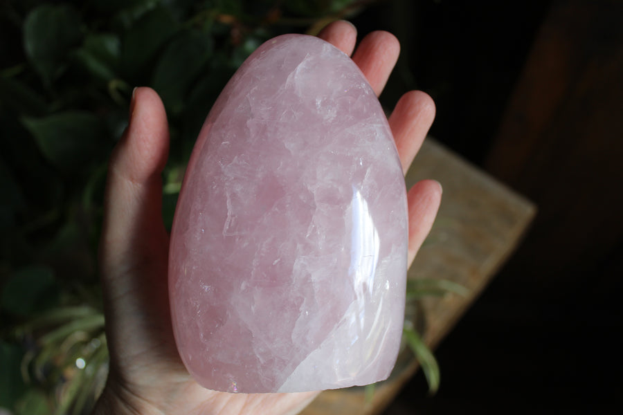 Rose quartz free form 6