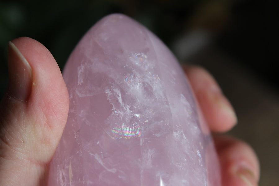 Rose quartz free form 6