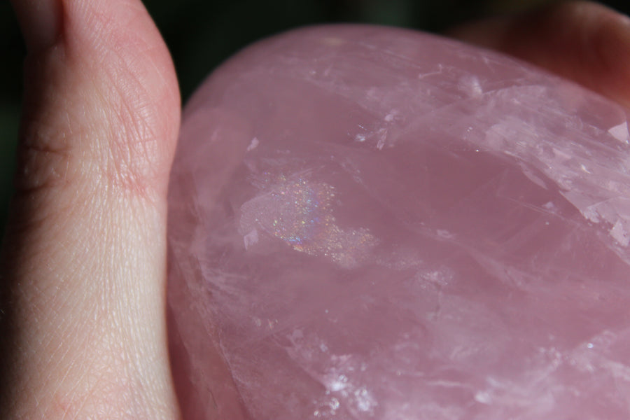 Rose quartz free form 6